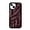 Wine Red, variant on Water Ripple Pattern Wave Compatible with iPhone Case (Black,iPhone 14 Pro Max)