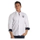 thumbnail image 1 of Camisa Estilo André Muletta Talla XXL Regular Fit Blanca, 1 of 5