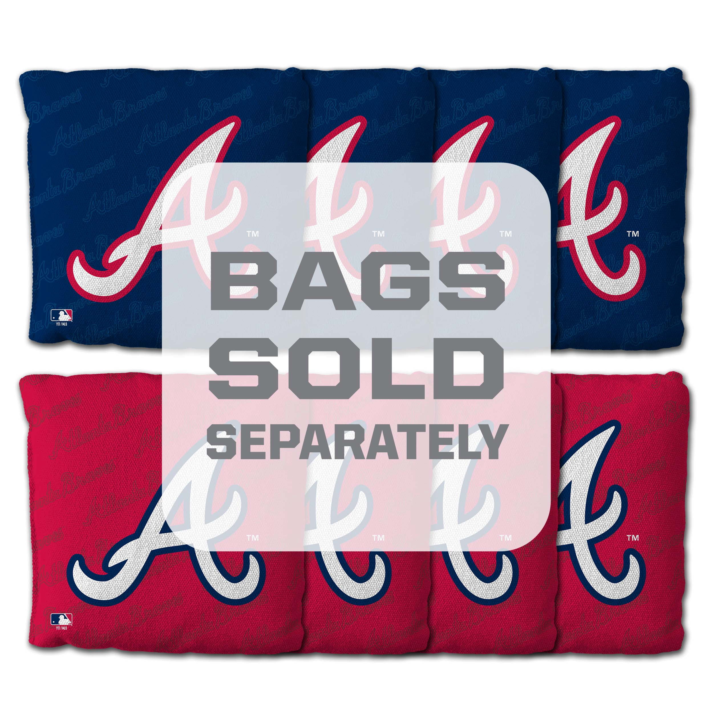YouTheFan MLB Atlanta Braves 2' x 3' Cornhole Game No Bags