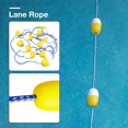 thumbnail image 4 of YUEWO 18' Swimming Pool Safety Float Line Divider Rope Kits with 2 Pre-Assembled Stainless Hooks Pool Accessories for Inground Swimming Pool, 4 of 7