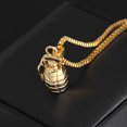 thumbnail image 4 of pitrice Small Weapons Shape Pendants 70cm Long Chain Necklace Allergy Free Jewelry for Hip Hop Fans, 4 of 9