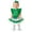 czb# Green1324, variant on CUZIBR Holiday Outfits Carnival Letter Print Romper Skirt Two Piece Set Ruffles Long Sleeve Jumpsuit Ruffled Tiered Skirts Casual Dress Wear Cute Winter Outfits,White,0-3 Months