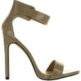 thumbnail image 2 of Delicious Canter Women Ankle Strap Open Toe Stiletto High Heel Dress Pumps Sandals, 2 of 4
