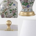 thumbnail image 3 of JONATHAN Y Grace 24" French Country Cottage Ceramic/Iron Floral Urn LED Table Lamp, Multi/Gold, JYL3009A, 3 of 8