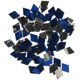 Beistle Gray Diamonds Cutout Plastic Confetti-1 Pack /.5oz, Blue/Silver – image 2 sur 3