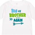 thumbnail image 4 of Inktastic Big Brother Again with Arrow Boys or Girls Long Sleeve Toddler T-Shirt, 4 of 5