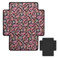 thumbnail image 2 of ZIATUBLES Vintage Paisley Flower Printed Recliner Chair Cover, Universal Polyester Sofa Seat Cushion Cover with Side Flaps for Secure Fit, Washable Furniture Protector for Living Room, 2 of 8