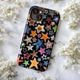thumbnail image 5 of Colorful Starfish Pattern Phone Case, Fun and Unique Ocean Life Design, Protective iPhone Cover for iPhone 16 15 14 13 12 11 Pro Plus Max Mini, 5 of 6