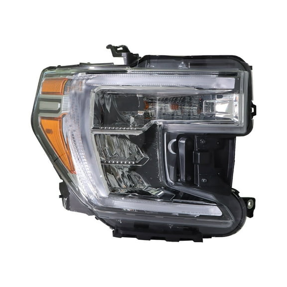 labwork For 2019-2021 GMC Sierra 1500 Halogen Type w/ DRL Headlight Passenger Right Side