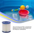 thumbnail image 3 of bedienty Inflatable Swimming Pool Filter Refill Portable Spa Hot Tub Pump Filters Filtration System Repair Maintenance Spare Parts I Type 1Set, 3 of 6