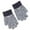 Grey, variant on REDARER Winter Kids with Five Finger Design for Boys Girls Soft Knitted Children Hand Mittens Cozy Warm,Size:1-3 Years