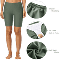 thumbnail image 4 of Mycoco Women's Swim Shorts UPF 50+ Swim Bottom Multi-Functional Board Shorts Rash Guard, 4 of 4