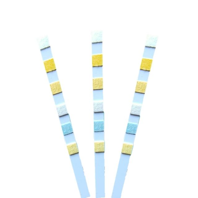 Papier d'Essai de Piscine 7 en 1 Papier d'Essai de ph Papier d'Essai de Qualité de l'Eau Chlore Résiduel Qualité de l'Eau ph Chlore Résiduel Papier d'Essai Papier d'Essai (50 Pcs/100 Pcs)