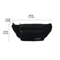 thumbnail image 4 of Fanny Pack Pana Cintura Bolsa Con Cremallera Pecho Bolsas Sling Viaje Moda Teléfono Bolsa Para Niñas, 4 of 5