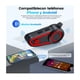 thumbnail image 5 of Audífonos Para Casco De Motos 2800mAh Bluetooth5.2 Impermeables Ipx7 negro rojo, 5 of 5