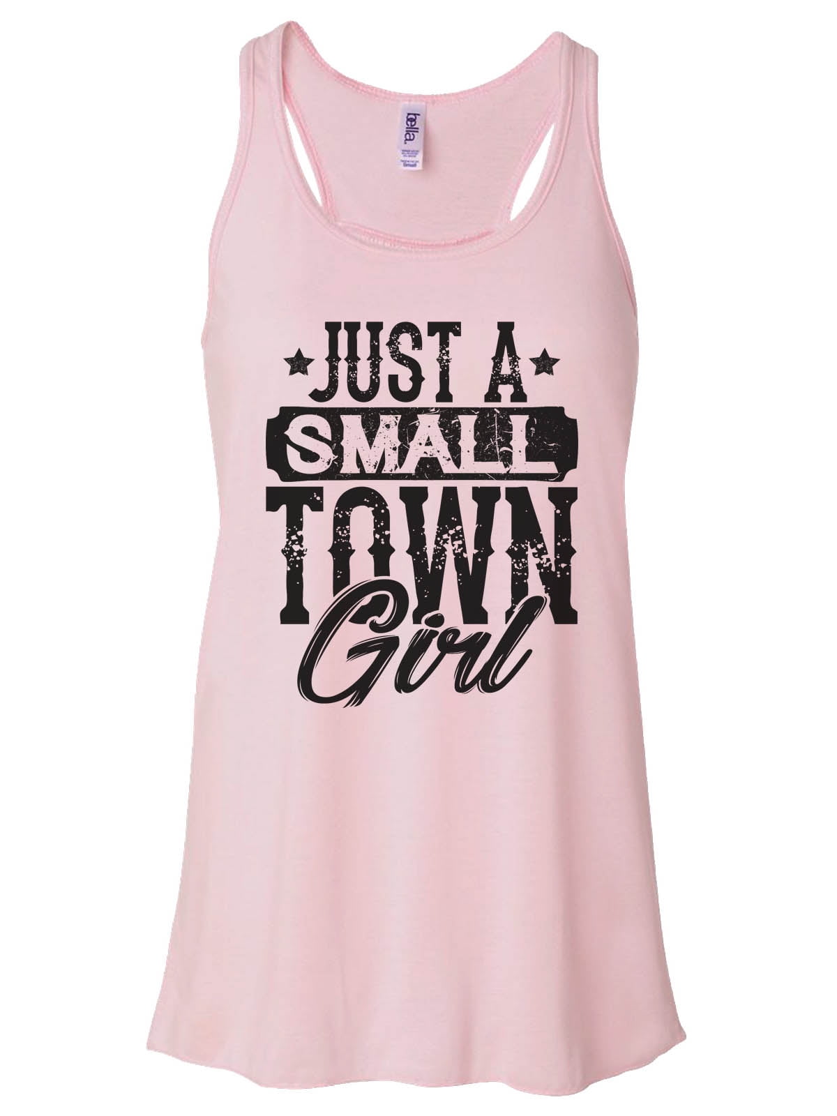 Funny Threadz - Women's Cute Small Town Girl Tank Top 