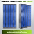 thumbnail image 7 of 100 Drawers Parts Storage Cabinet, Hardware Tool Cabinet with Dividers and Labels, Tool Storage Cabinet with Plastic Drawers, Nut and Bolt Organizer for Garage Workshop Organization, 7 of 7