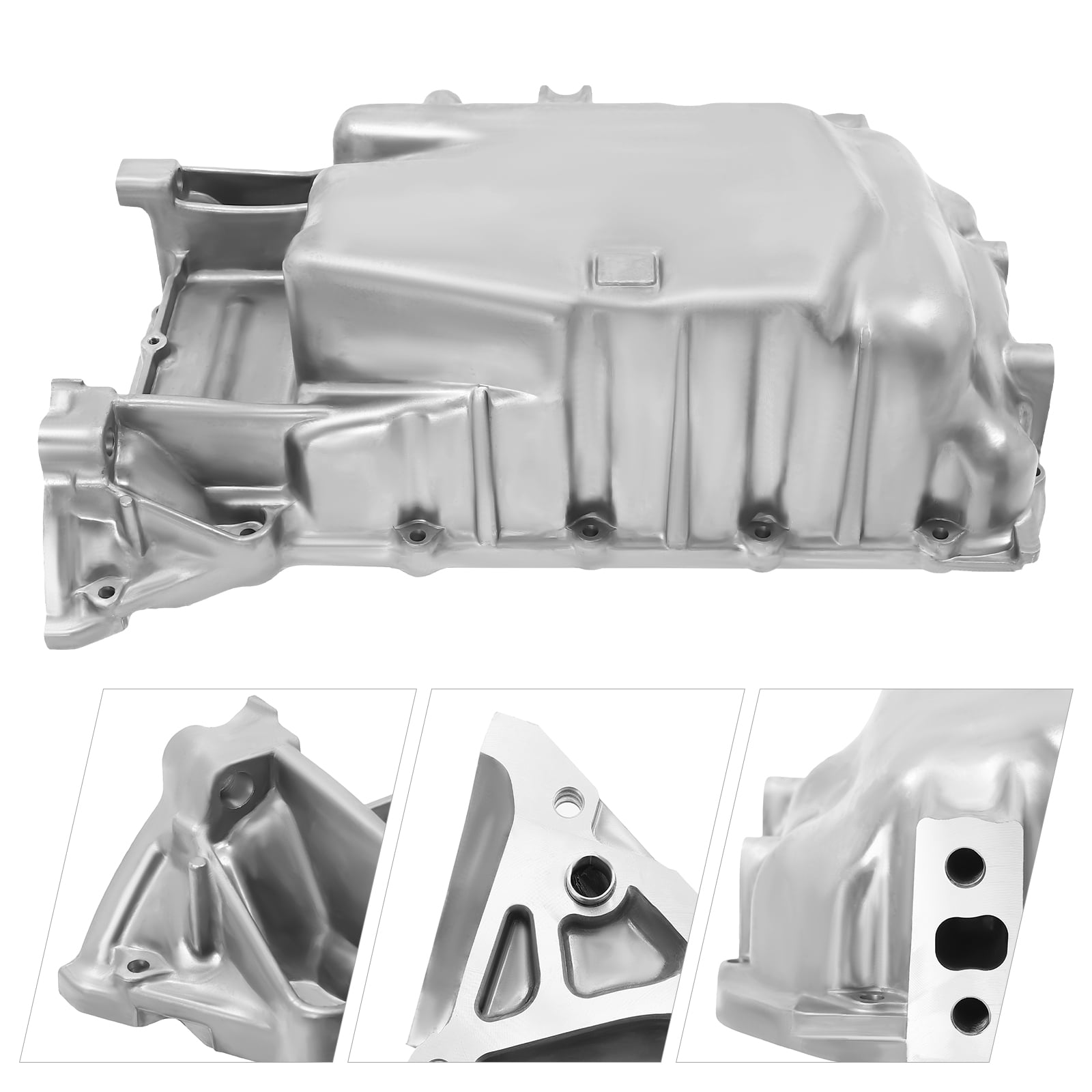 Wildnix Engine Oil Pan Gasket for 2007-2011 Honda CRV, OEM 11200REZA00, Aluminum, Direct Replacement, High Pressure Die-Casting