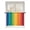 Multicolor, variant on Sheer Curtains 84 Inches Long, Rainbow Striped Semi Sheer Curtains Light Filtering Window Treatment, Colorful Gradients Modern Abstract Art Privacy Voile Drapes for Living Room Bedroom 52x84 Inch