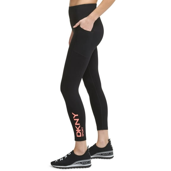 DKNY Womens Sport City Graffiti Logo Leggings
