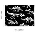 thumbnail image 2 of Tapestry Dinosaurs Fossils for Bedroom Wall Hanging 60 X90 IN, 2 of 3