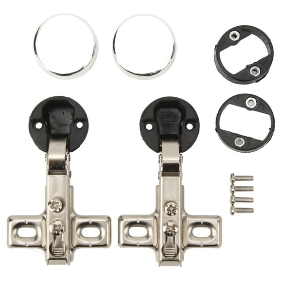 2pcs 26mm Hole Soft Close Hinge Soft Closing Cabinet Hinge For Cabinet Glass Door