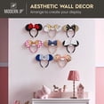 thumbnail image 4 of Modern JP Adhesive Hooks for Disney Ears, 16 Hooks, White, Minimalist Disney Ear Holder, 4 of 8