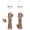 Antique Copper, variant on Urban Deco 2 Pack Metal Bird Feeder Tube Hanging Wild Bird Seed Feeder,Steel Hanger Great for Attracting Birds (Bronze)