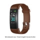 thumbnail image 4 of Runmifit Smart Wristband Heartrated Pulsera de presión arterial Pulsera impermeable para la temperatura corporal, Marrón Inevent EL001081-09B, 4 of 7