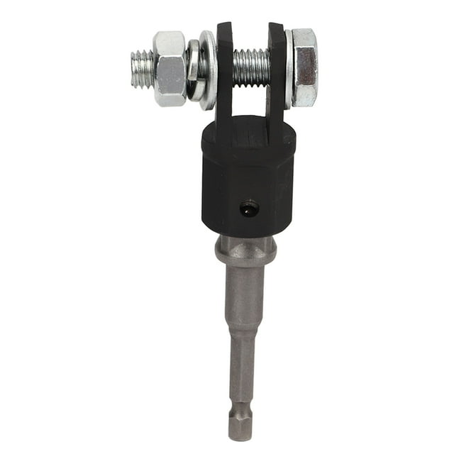 Scissor Jack Socket Adapter, Scissor Jack Adapter Durable High Strength 1/2inch Sturdy for Double Hole Scissor Jacks