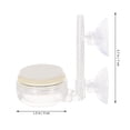 thumbnail image 2 of QUMIIRITY 1 Set of Bubble Diffuser for Aquarium Plastic Water Flow Creation Round Disc, 2 of 8