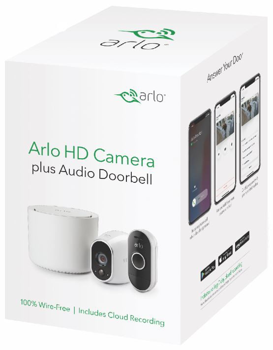arlo hd camera plus audio doorbell
