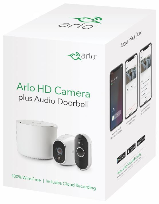 arlo camera audio