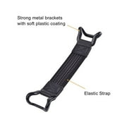 NUOLUX 13cm Universal Holder Finger Grip Elastic Band Strap Nylon Bracket for Tablet Smartphones (Black)