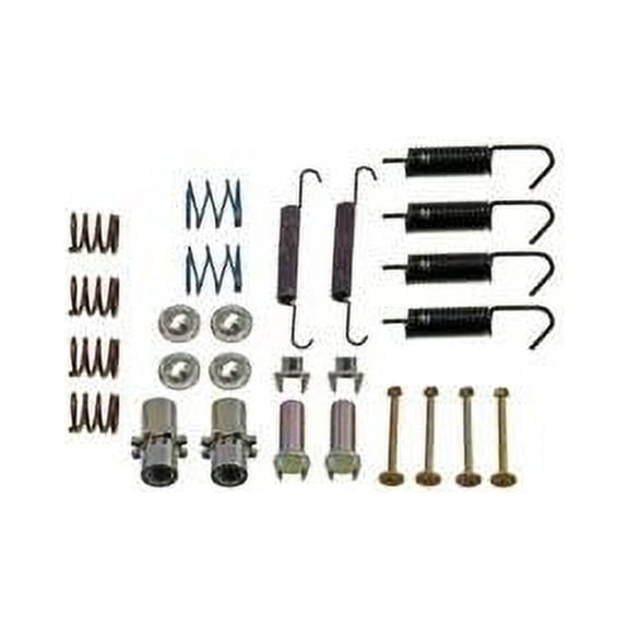 Rear Parking Brake Hardware Kit - Compatible with 2010 - 2013 Kia Forte 2011 2012