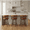 Molten Bronze, Saddle Brown, variant on Tempo Furniture Camden 26" Swivel Counter Height Stool - Molten Bronze Metal Finish / Saddle Brown Leatherette - By Furnish Theory