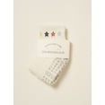 thumbnail image 4 of Shapes Studio Cropped Crew Grip Socks, Cropped Crew Lemon Baby Blue,Tomato, Non-Slip Yellow Dots, for Pilates, Barre, Yoga (Cropped Crew Mini Flower), 4 of 5