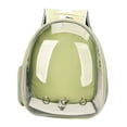 thumbnail image 1 of Pet Cat Carrier Backpack, Pet Travel Bag Ventilación Cage Tote, Small Dogs Cats Travel Carrier, Small Dog Backpack, Carrier para caminar al aire libre Verde Yinane Portador de gatos, 1 of 8