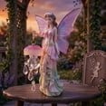 thumbnail image 3 of Resin Flower Fairy Wall Lamp, Nordic Style Home Decor Night Light, Girl Room Dream Bedside Ornament, 3 of 6