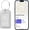 Grey, variant on Luggage Tags, Works with Apple Find My, Leather Luggage Tag for Suitcases, Travel Tags, Bag Tag, Suitcase Tag with Privacy Flap, Anti-Lost Smart Luggage Tracker, Travel Essentials