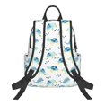 thumbnail image 2 of Naloa Sea Turtle Print Lightweight DayBackpack Suitable for school, work, shopping, travel, etc., 2 of 5