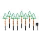 thumbnail image 4 of Luces solares para de , iluminación para exteriores, decoración navideña para caminos y porches. 8 luces de estaca, 4 of 9