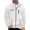 White, variant on Mens Zip Up Sweatshirt 2026 Fall Winter Long Sleeve Casual Stand Collar Full Zipper Sweatshirt Jacket Cardigan Outerwear