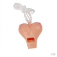 thumbnail image 1 of 10 collares de plástico con forma de silbato para fiestas de despedida de soltera. Divertido juguete. Código de producto: 51318, 1 of 5