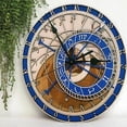 thumbnail image 5 of 12 Inch Prague Astronomical Wall Clock Silent Constellation Quartz Clock Living Room Clock Astronomical Clock Creative Living Room Wall Wall Clock Twelve Constellation Quartz Clock, 5 of 5