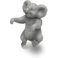 thumbnail image 2 of Genuine Fred, Koala-Tea, Koala Reusable Silicone Tea Infuser, Gray, Fun Gift for Tea Lovers, Clever Kitchen Gadget, 2 of 6