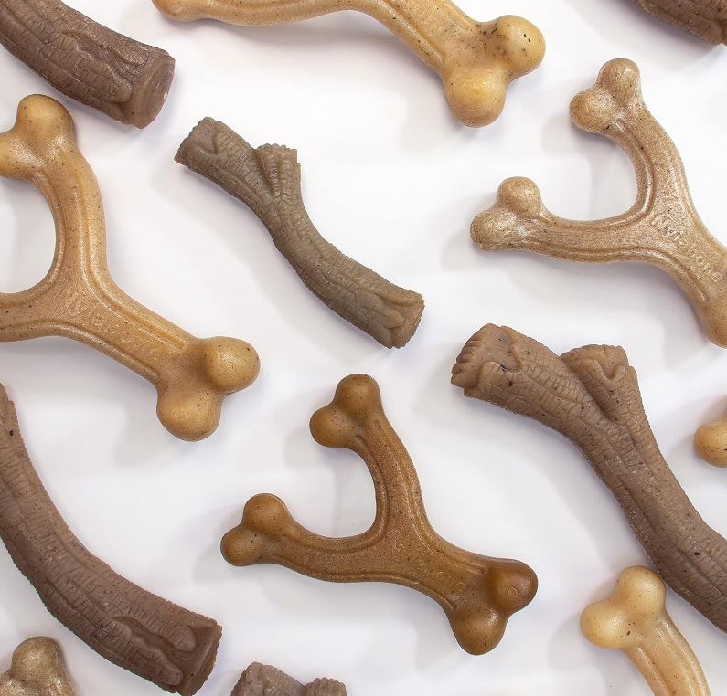 Nylabone Gourmet Style Wishbone Dog Chew Toy Chicken Flavor Large [New Dog Supplies, Dog Chew Toys, Nylabone, Dog Supplies] 1 count
