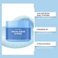 thumbnail image 4 of Facial scrub cleanses dead skin cells, removes oil and dirt, leaving skin smooth and radiant., 4 of 4