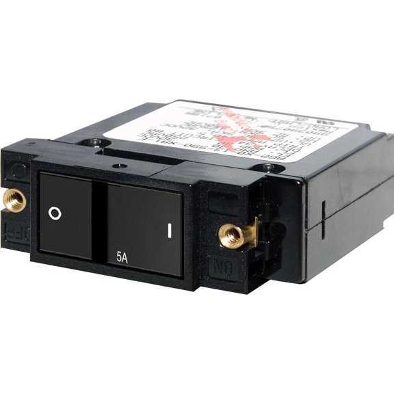 Blue Sea - 7400B-BSS Circuit Breaker A1 FLAT Rocker 5A (1EA)
