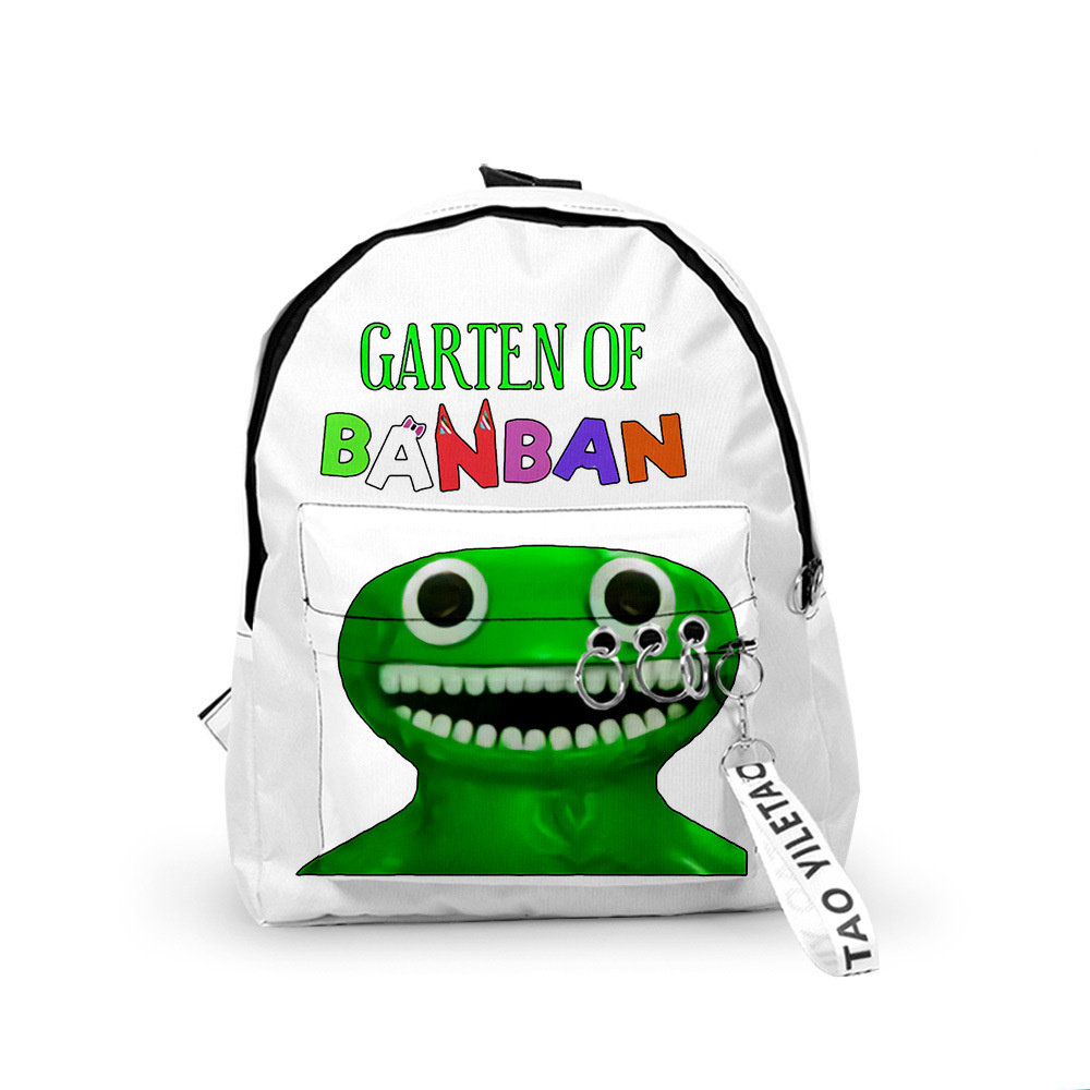 Garten of Banban Backpacks Funny Daypack 3D Cosplay Travel Bag Fashion